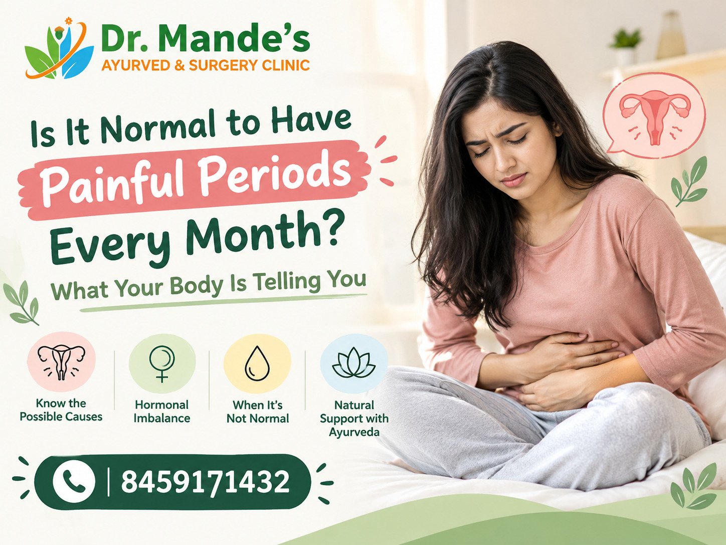 is it normal to have painful periods every month
